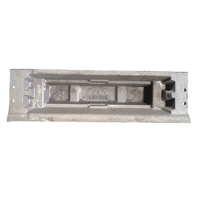 Gasificación de moldes de lingotes de grafito para talleres de aluminio