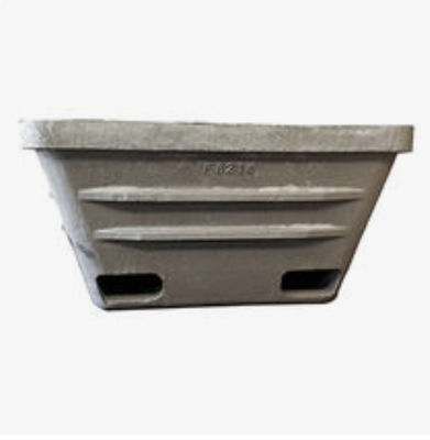 Siembra de molde Ingot de molde Dross Pan Slag Pan Skim Pot Para la refundición de chatarra de aluminio
