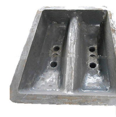 Dos piezas de acero fundido de cavidad de panelas de acero 1500x1500