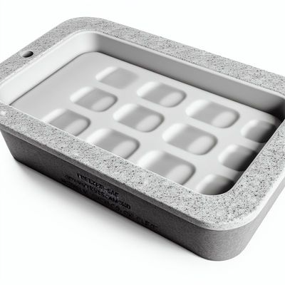 Molde de piedra artificial con recubrimiento antiadherente fácil de limpiar y limpiar