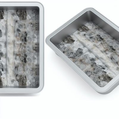 Molde de piedra artificial con recubrimiento antiadherente fácil de limpiar y limpiar