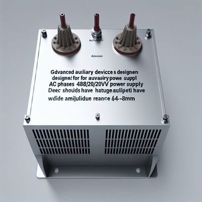 Dispositivos auxiliares avanzados para la fuente de alimentación AC de 3 fases 480/380/240/220V y amplio rango de amplitud de 4-8 mm