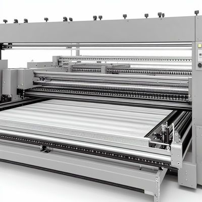 10 m de longitud total Equipo auxiliar de impresora de cama plana con 10-15 m3/hora Producción y confiabilidad