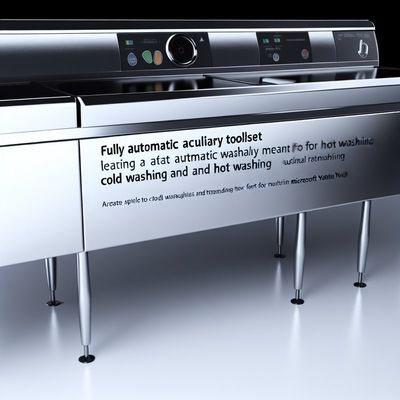 Herramientas auxiliares totalmente automáticas para lavado en frío y lavado en caliente