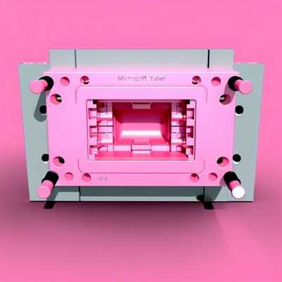 Molde de inyección rosa de fácil limpieza y óptima funcionalidad