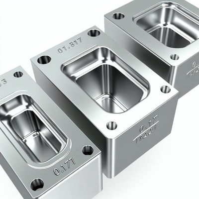 0.17 Molde de producto de aluminio cúbico para congelador seguro y duradero