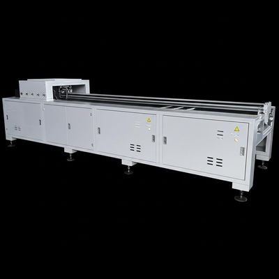 10 m de longitud total Equipo auxiliar de impresora de cama plana con 10-15 m3/hora Producción y confiabilidad