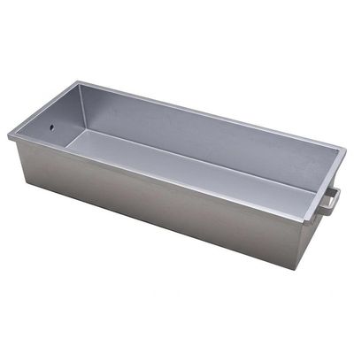 1200lb 1500lb Ingot de aluminio molde Skim Pan larga vida